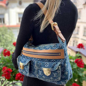💎✨BEAUTIFUL✨💎 Louis Vuitton Monogram Denim Baggy PM Shoulder Bag